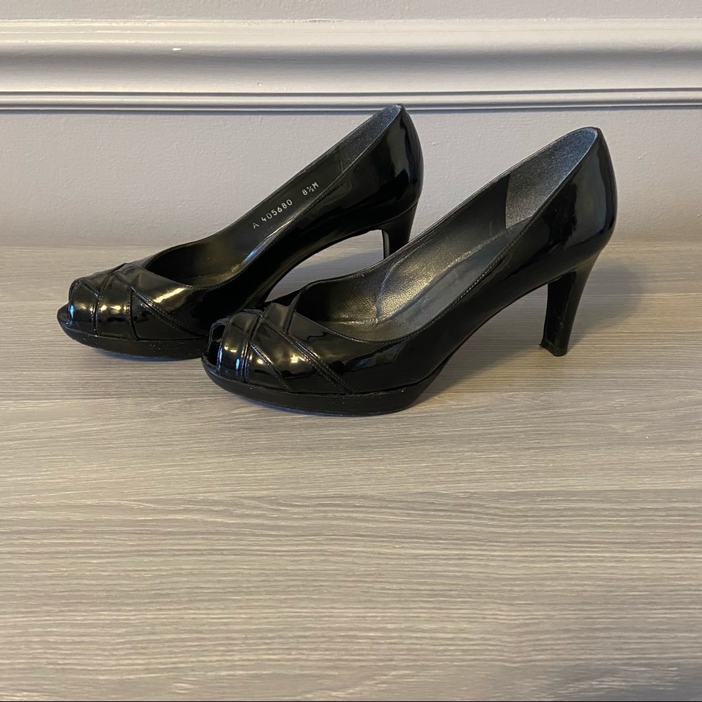Stuart Weitzman peep toe pumps